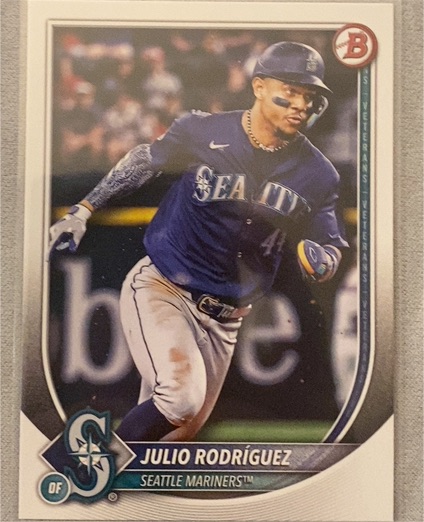2025 Bowman #79 Julio Rodríguez — front