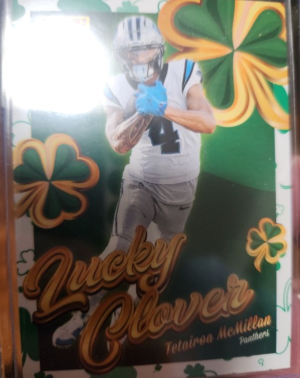 2025 Panini Instant Lucky Clover #17 Tetairoa McMillan — front