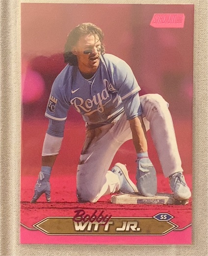 2024 Topps Stadium Club #182 Bobby Witt Jr. — front