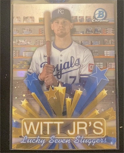 2025 Bowman Chrome #HS-8 Bobby Witt Jr — front
