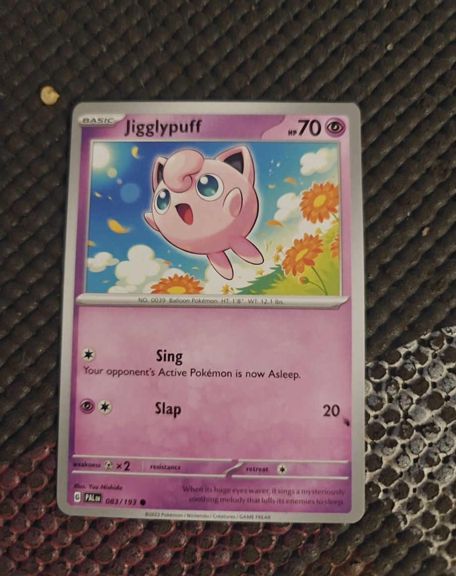 2023 Pokemon SV02: Paldea Evolved #083 Jigglypuff — front