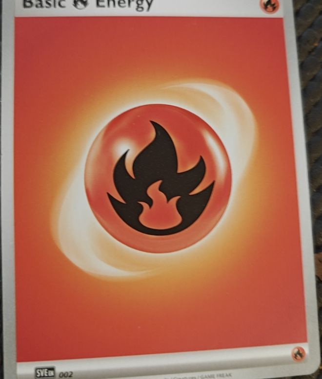 2023 Pokémon TCG Scarlet & Violet #002 Basic Fire Energy — front