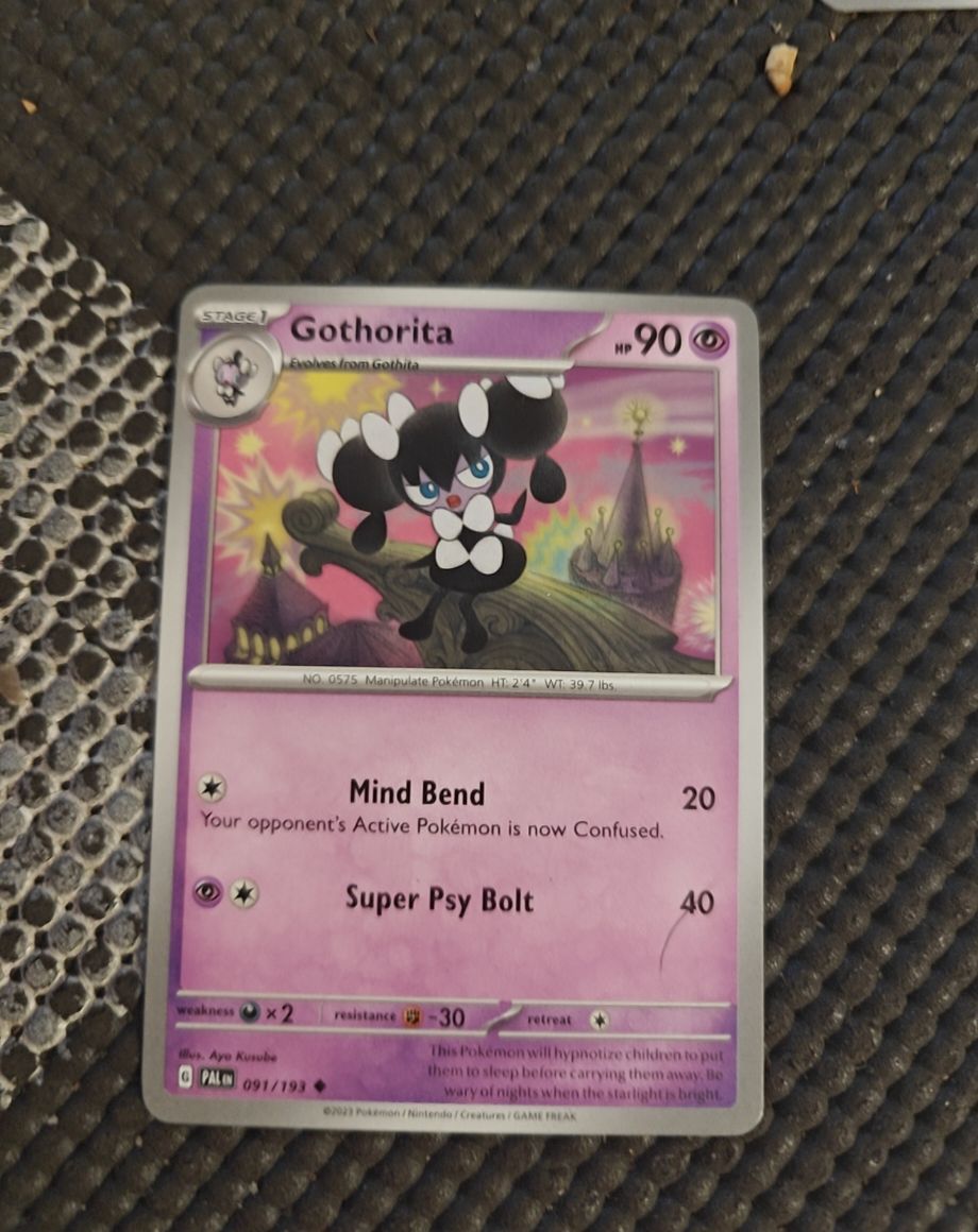2023 Pokémon SV02: Paldea Evolved #091 Gothorita — front