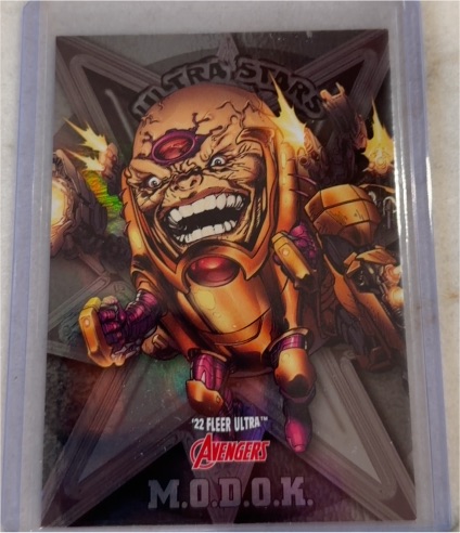 2022 Fleer Ultra Avengers Ultra Stars #US28 M.O.D.O.K. — front