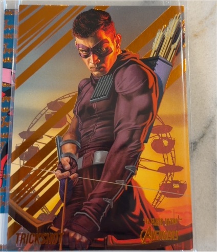 2022 Fleer Ultra Avengers #79 Trickshot — front