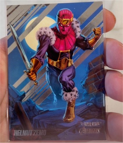 2022 Fleer Ultra Avengers #27 Helmut Zemo — front