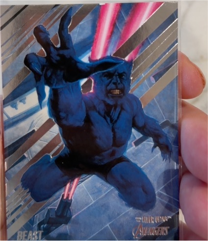 2022 Fleer Ultra Avengers #4 Beast — front
