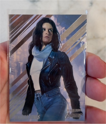 2022 Fleer Ultra Marvel Avengers #36 Jessica Jones — front