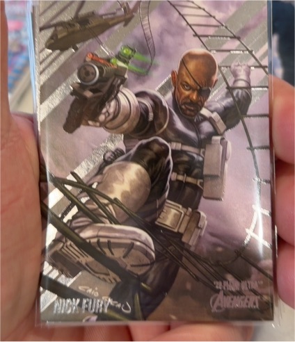 2022 Fleer Ultra Avengers #49 Nick Fury — front