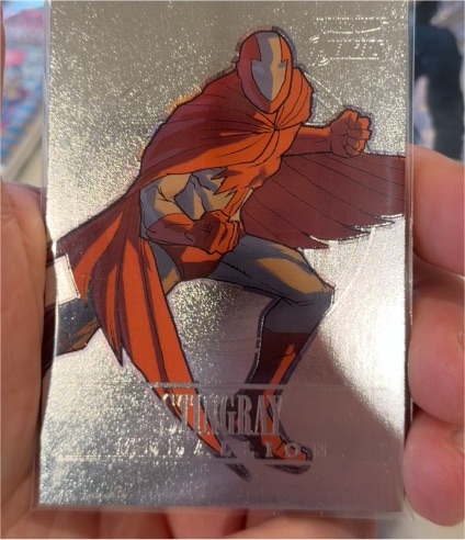 2022 Fleer Ultra Marvel Avengers Medallion #M-41 Stingray — front