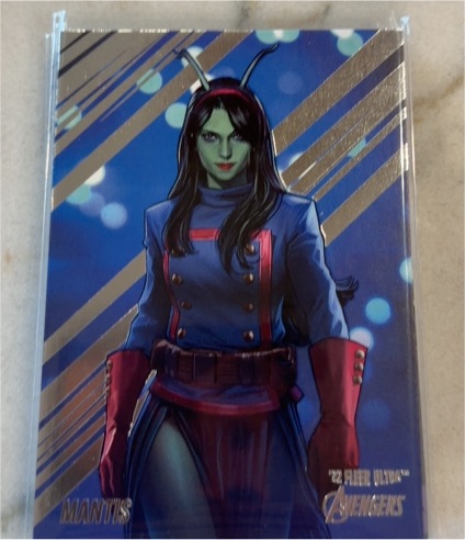2022 Fleer Ultra Avengers #41 Mantis — front