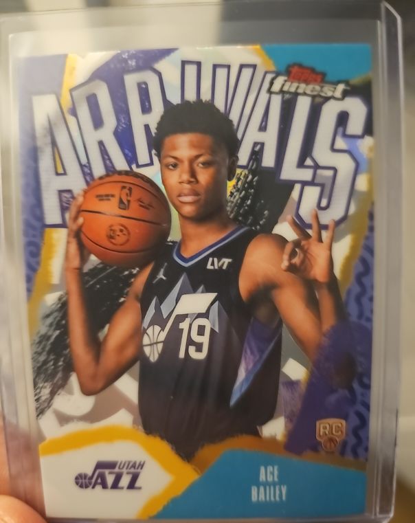 2025-26 Topps Finest #A-5 Ace Bailey — front