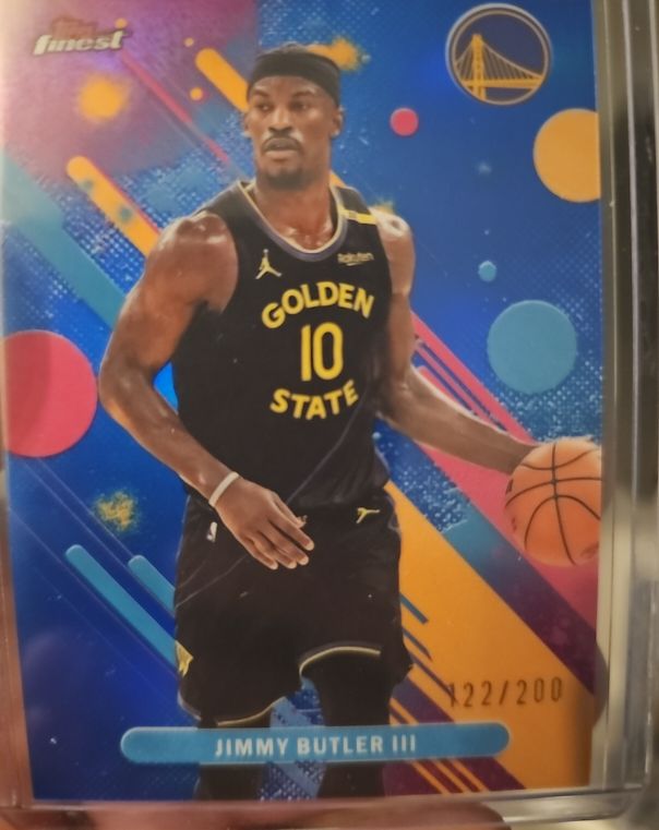 2025 Topps Finest #75 Jimmy Butler III — front