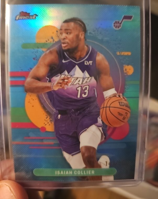 2025-26 Topps Finest #162 Isaiah Collier — front