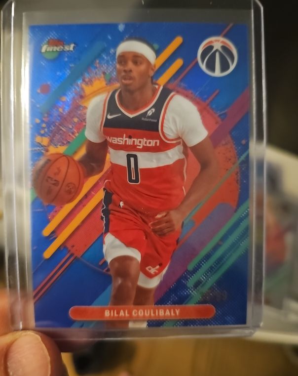 2025-26 Topps Finest #58 Bilal Coulibaly — front