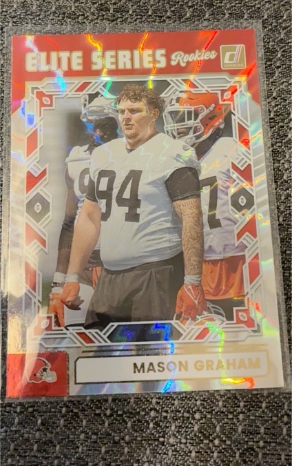 2025 Donruss Elite Series Rookies #ESR-MGM Mason Graham — front