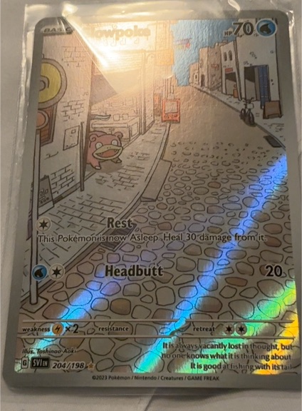 2023 Pokémon Scarlet & Violet #204 Slowpoke — front