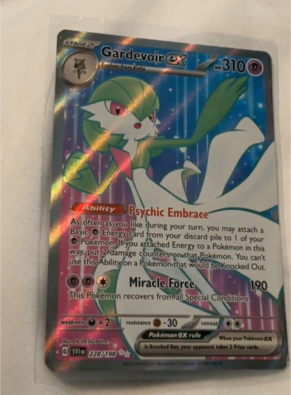 2023 Pokémon Scarlet & Violet #228 Gardevoir ex — front