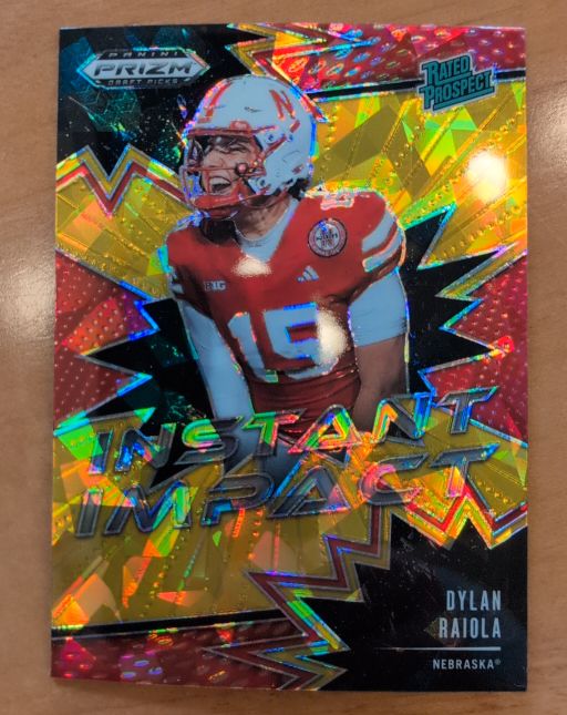 2025 Panini Prizm Draft Picks Instant Impact #II-DRA Dylan Raiola — front
