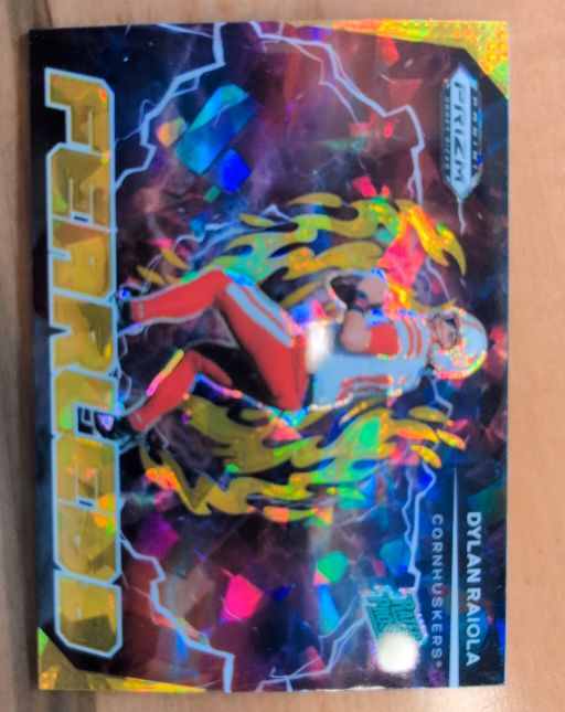 2025 Panini Prizm Draft Picks Fearless #F-DRA Dylan Raiola — front