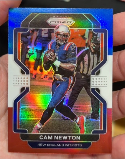 2021 Panini Prizm #96 Cam Newton — front