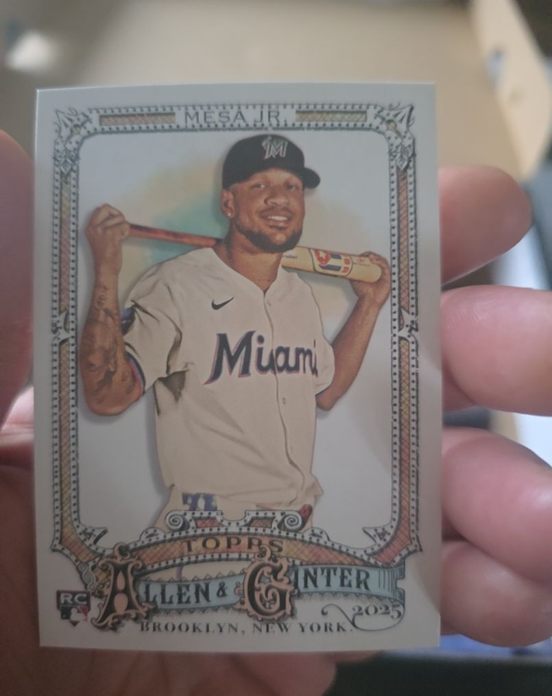 2025 Topps Allen & Ginter #300 Victor Mesa Jr. — front
