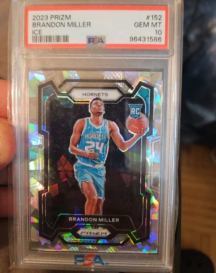 2023 Panini Prizm #152 Brandon Miller — front