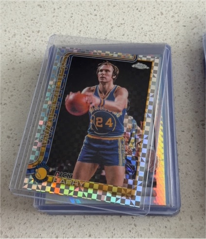 2025-26 Topps Chrome #249 Rick Barry — front
