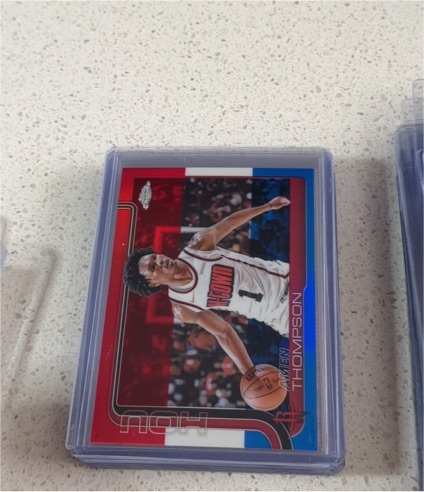 2025-26 Topps Chrome #17 Amen Thompson — front