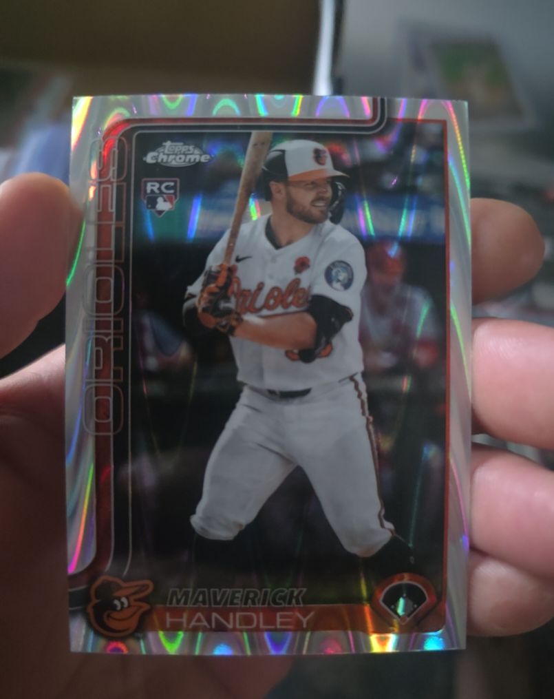 2025 Topps Chrome Update #USC58 Maverick Handley — front
