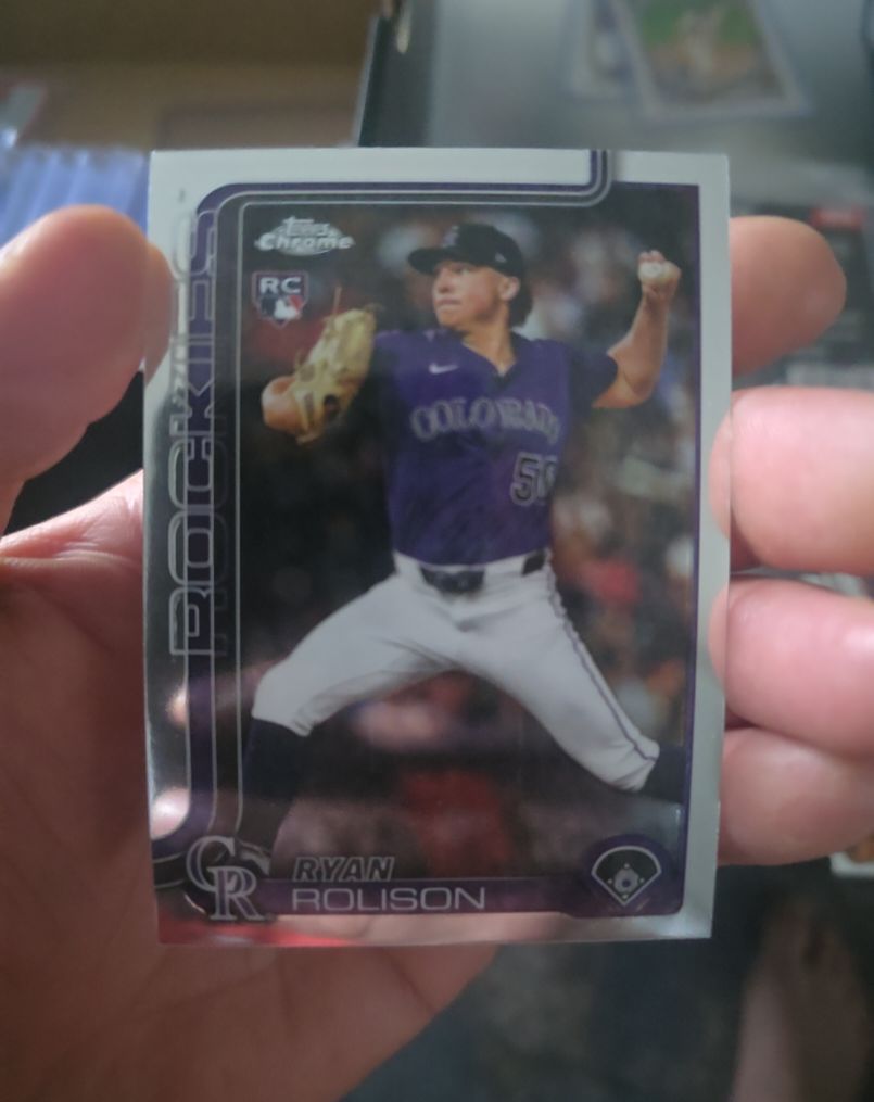 2025 Topps Chrome Update #USC123 Ryan Rolison — front
