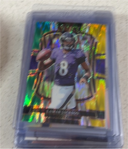 2025 Panini Select Premier Level #160 Lamar Jackson — front