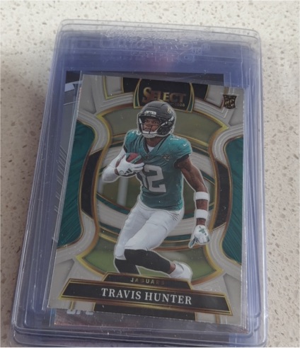 2025 Panini Select #28 Travis Hunter — front