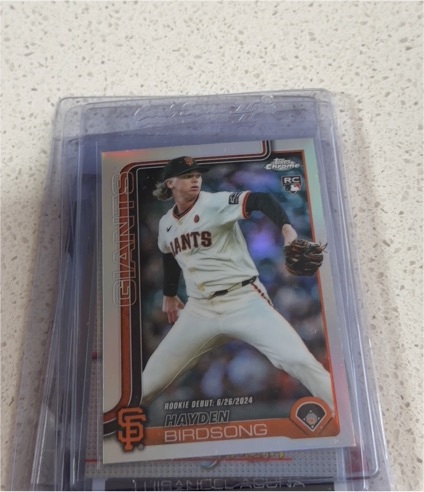 2025 Topps Chrome #138 Hayden Birdsong — front