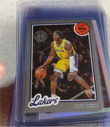 2025-26 Topps 1980-81 #80BK-79 Adou Thiero — front