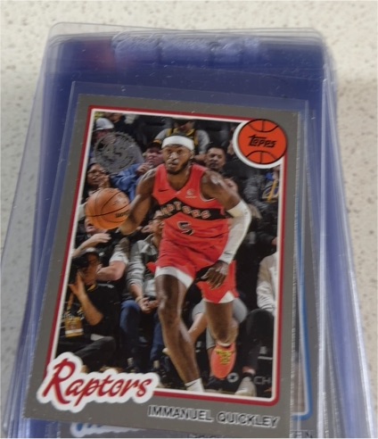 2025-26 Topps 1980-81 Topps #80BK-8 Immanuel Quickley — front