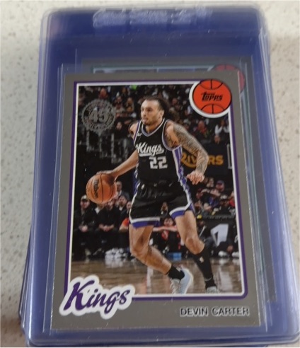 2025-26 Topps 45th Anniversary #80BK-31 Devin Carter — front