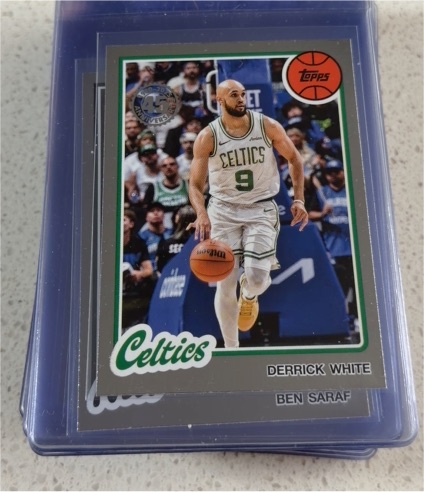 2025-26 Topps #80BK-43 Derrick White Boston Celtics — front