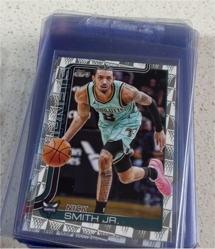 2025-26 Topps #72 Nick Smith Jr. — front