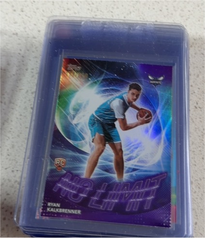 2025-26 Topps No Limit #NL-34 Ryan Kalkbrenner — front