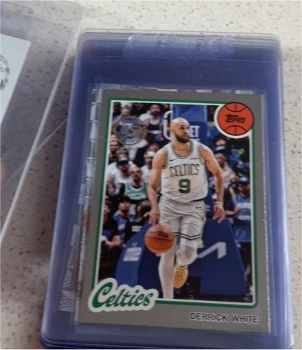 2025-26 Topps #80BK-43 Derrick White Boston Celtics — front