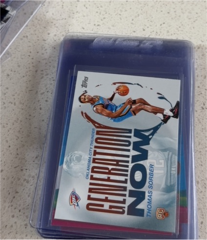 2025-26 Topps #GN-15 Thomas Sorber Generation Now — front