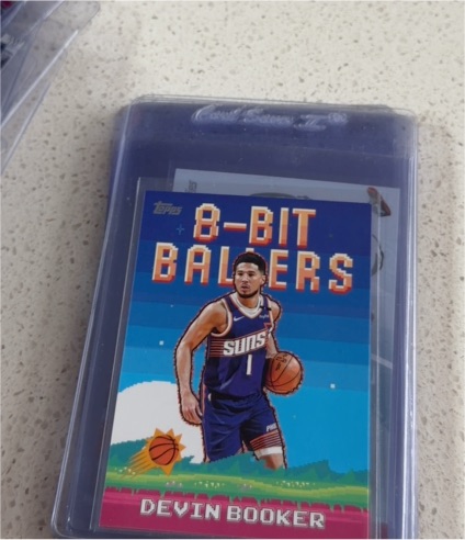 2025-26 Topps #8B-3 Devin Booker 8-Bit Ballers — front