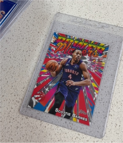 2025-26 Topps Power Players #PP-9 Scottie Barnes — front