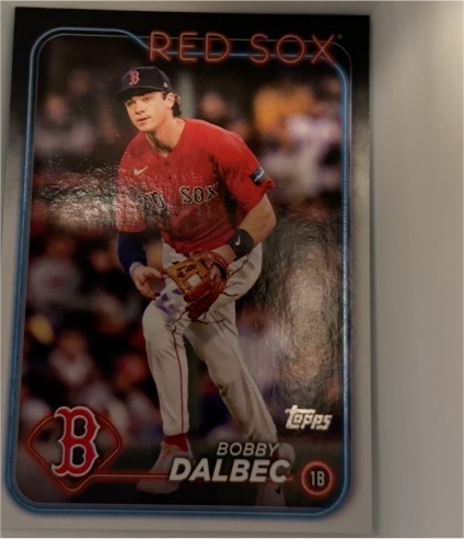 2024 Topps #543 Bobby Dalbec Boston Red Sox — front