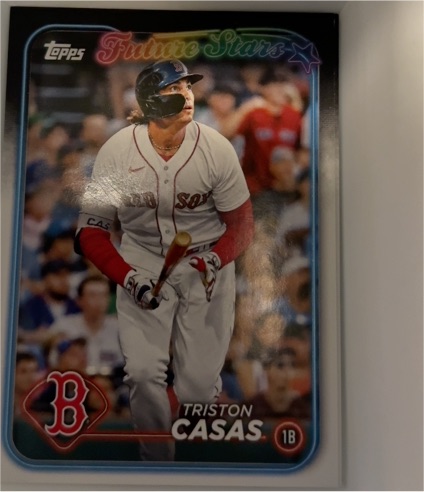 2024 Topps Series 2 #513 Triston Casas Future Stars Boston Red Sox — front