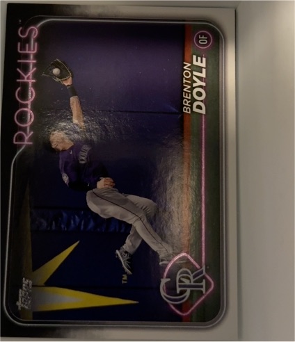 2024 Topps Chrome #139 Brenton Doyle — front