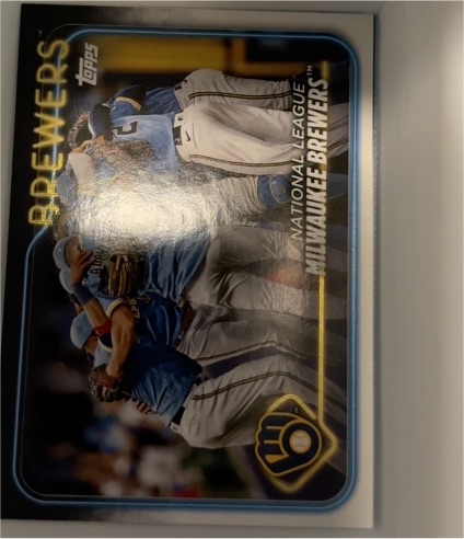 2024 Topps Series 2 #533 Milwaukee Brewers — front