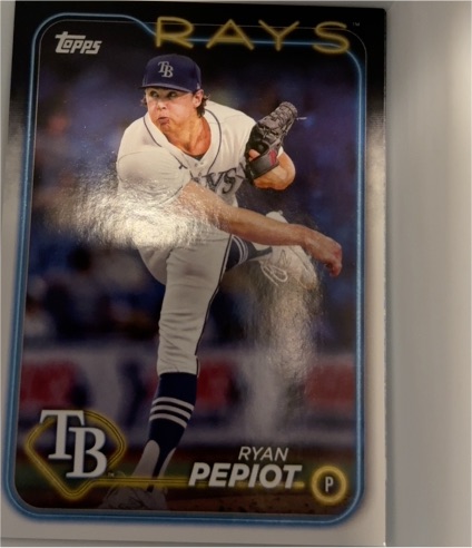 2024 Topps Series 2 #411 Ryan Pepiot — front
