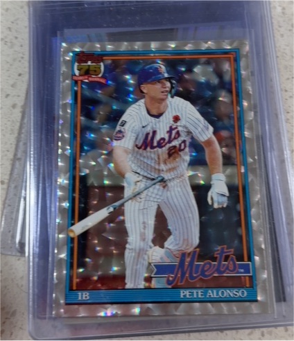 2026 Topps Series 1 #T91-12 Pete Alonso — front